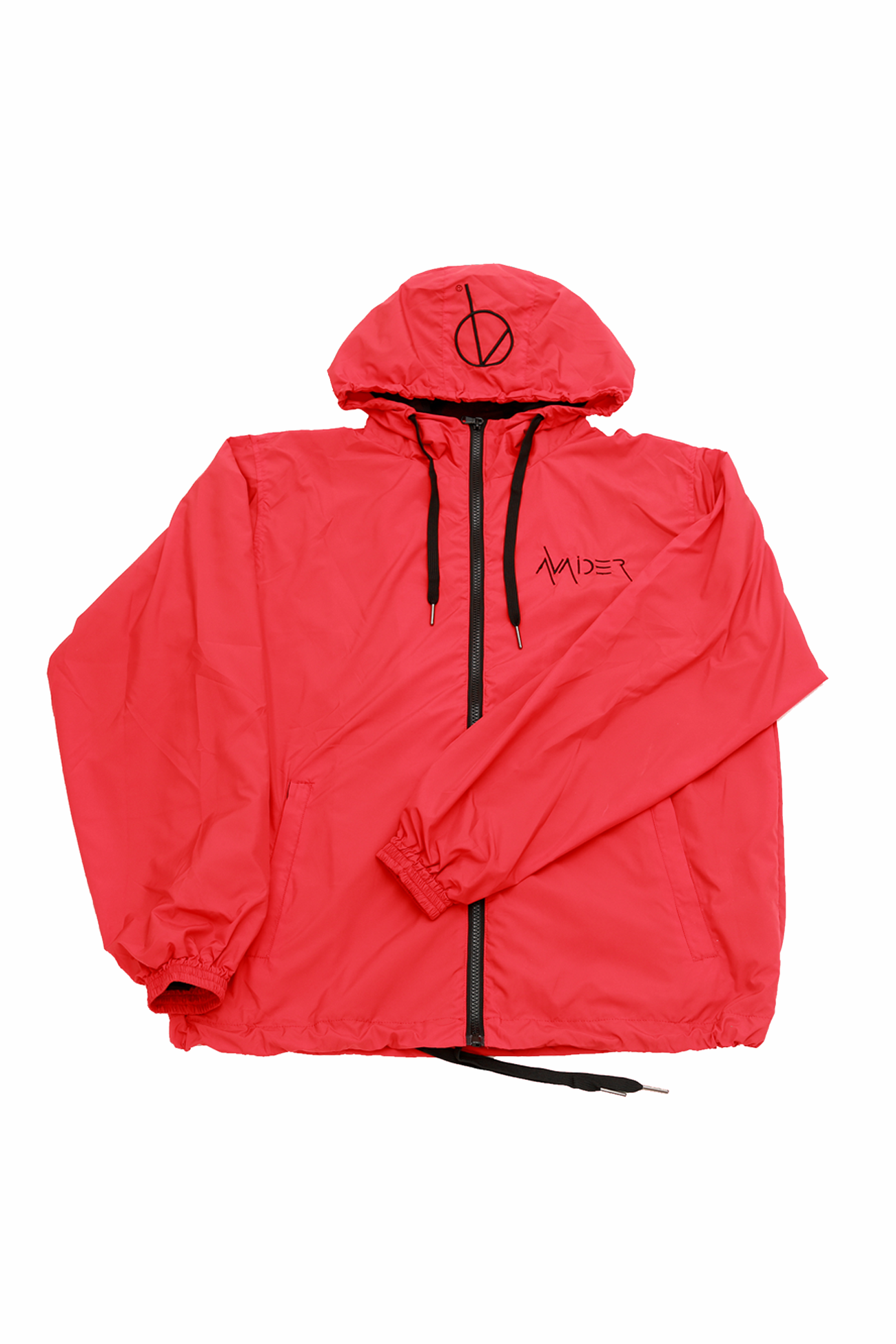 GLIDE FULL ZIP WINDRUNNER JACKET IN RED