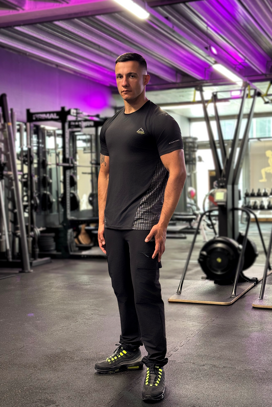 ABOVE ALL V1 T-SHIRT IN BLACK