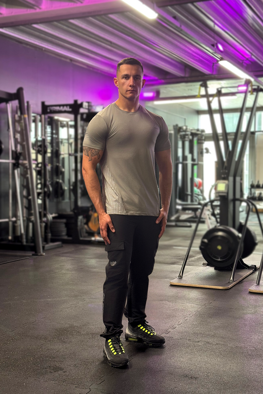 ABOVE ALL V1 T-SHIRT IN GREY