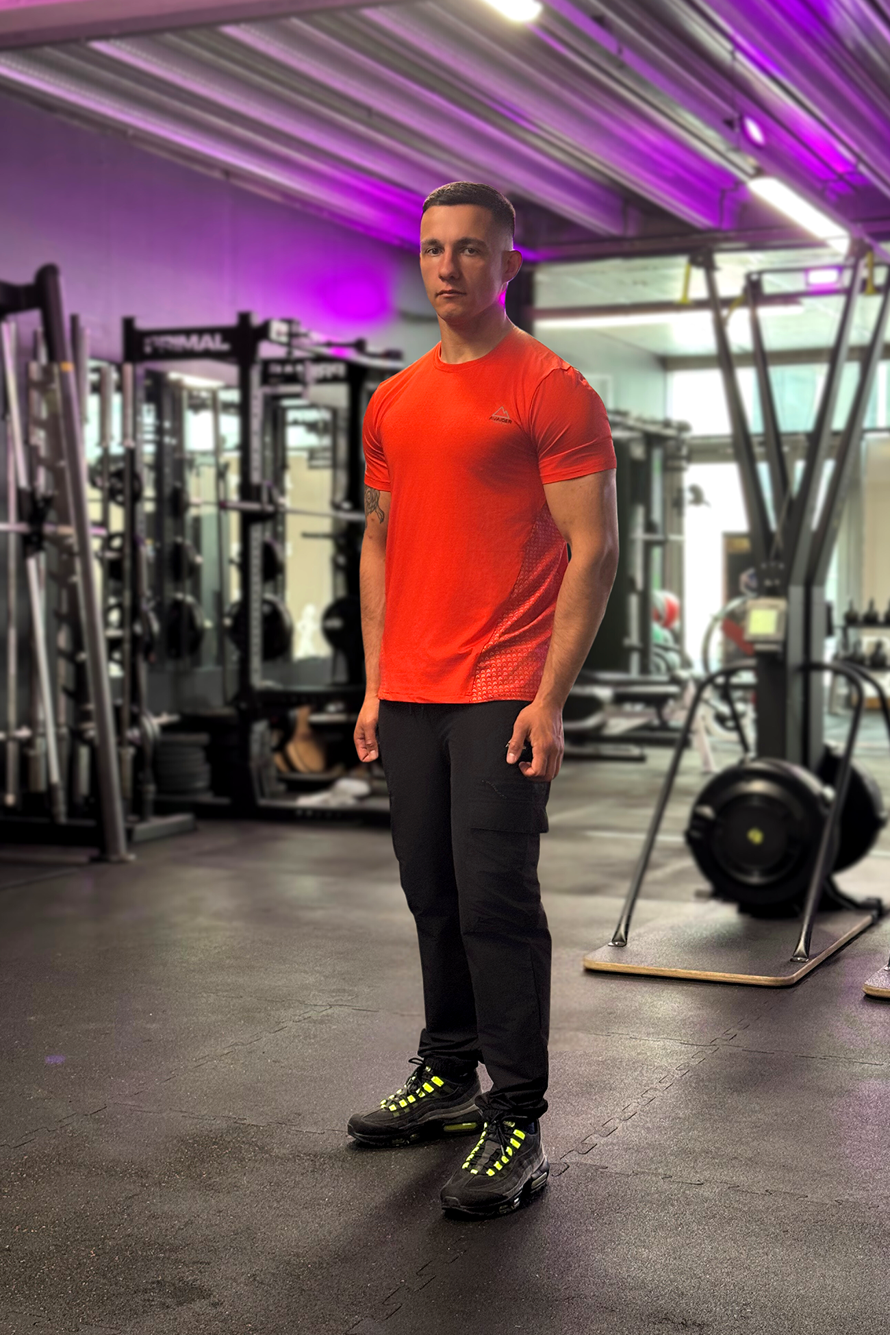 SECOND TO NONE V1 T-SHIRT IN RED