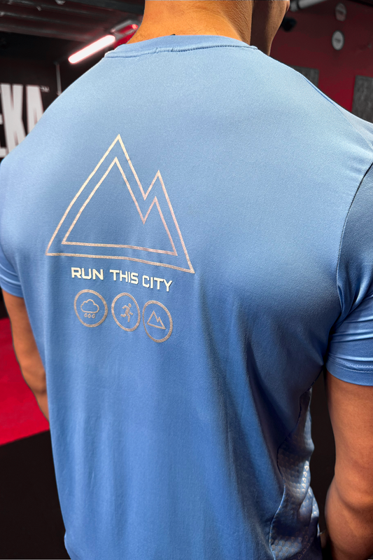 RUN THIS CITY V1 T-SHIRT IN SKY