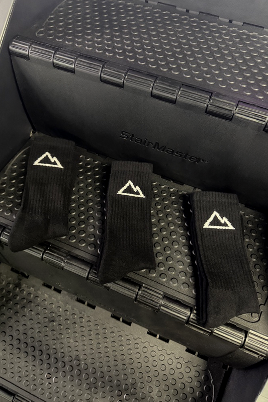 CORESTEP SOCKS IN BLACK (5 PACK)