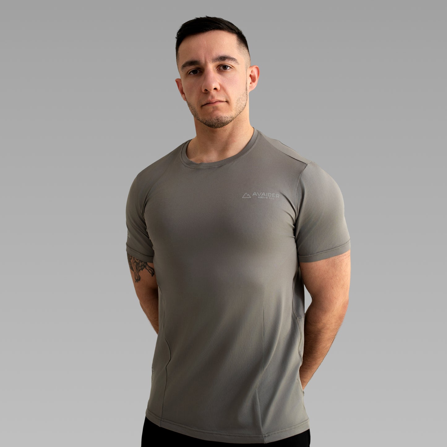 Avaider Precision V1 T- Shirt In Grey