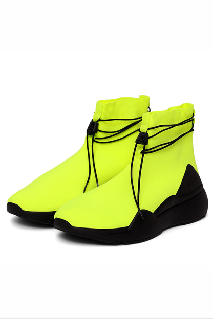 ELLIPSIS GYM SOCK TRAINER IN NEON AND BLACK