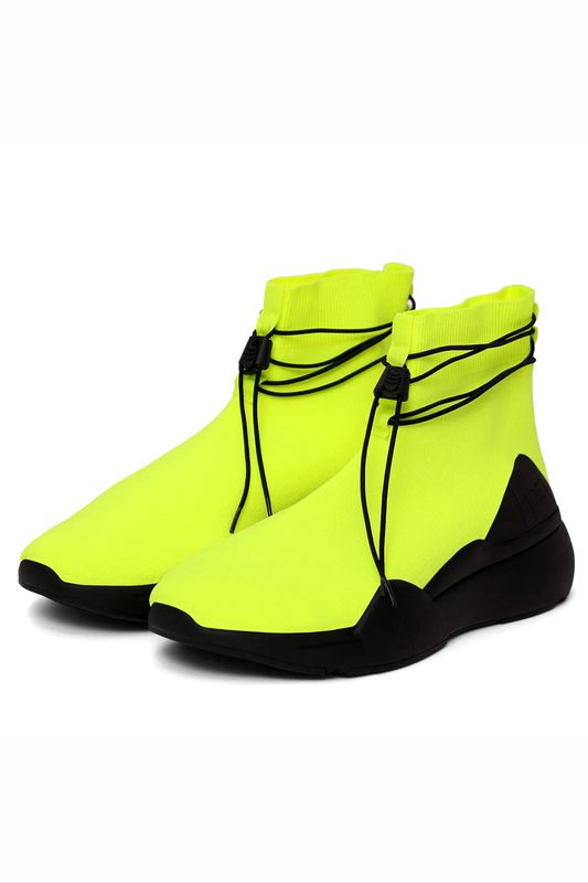 ELLIPSIS GYM SOCK TRAINER IN NEON AND BLACK