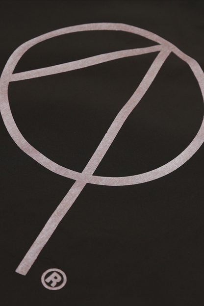 TRAIL CYCLING SWEATSHIRT WITH REFLECTIVE BRANDING IN BLACK