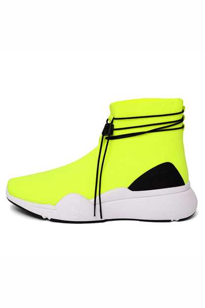 ELLIPSIS GYM SOCK TRAINER IN NEON, BLACK AND WHITE