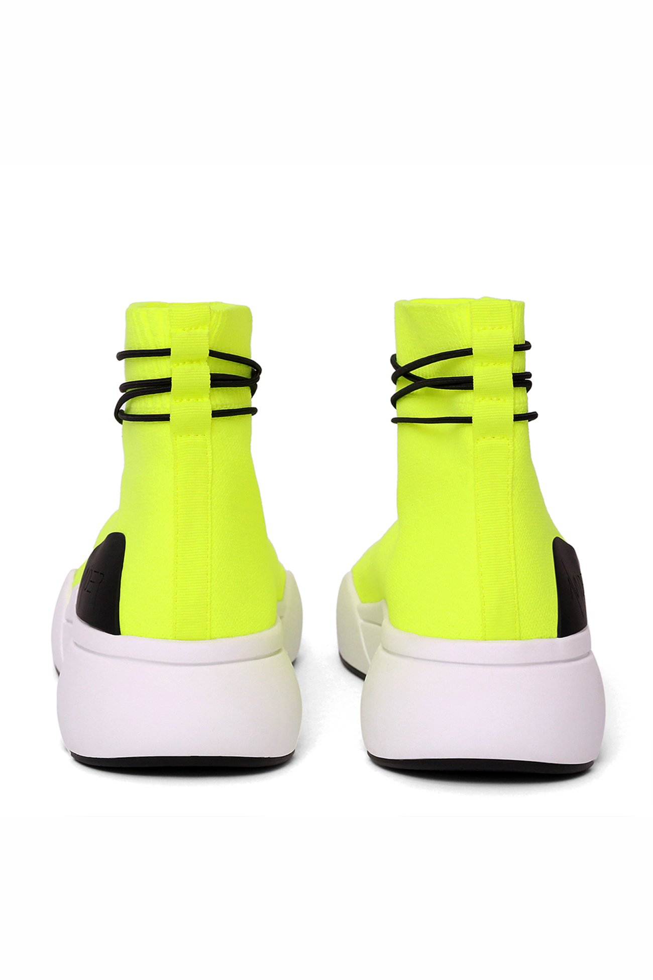 ELLIPSIS GYM SOCK TRAINER IN NEON, BLACK AND WHITE