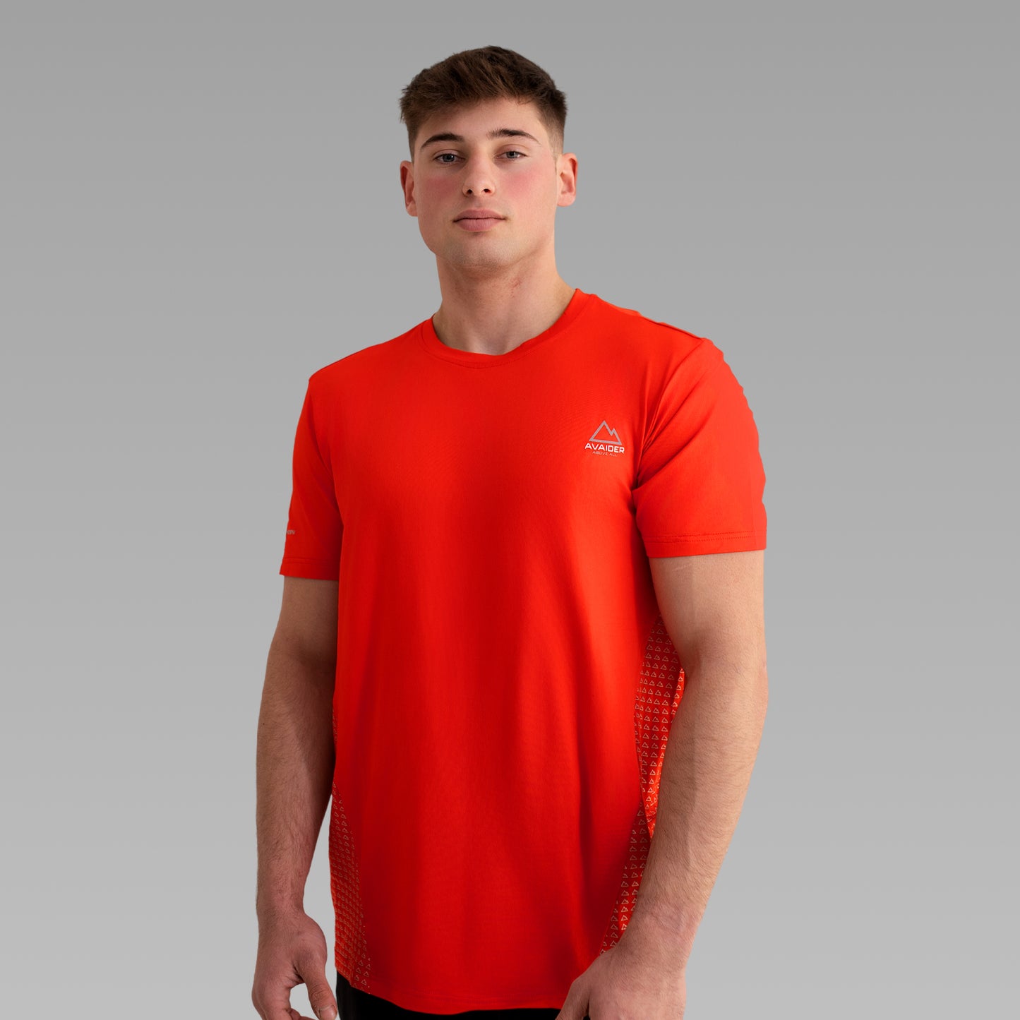 Avaider Never Walk Alone V1 T- Shirt In Red