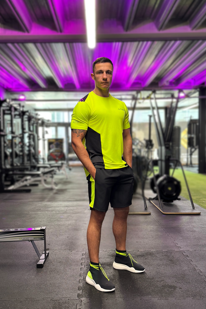 PRECISION TWINSET D IN NEON AND BLACK
