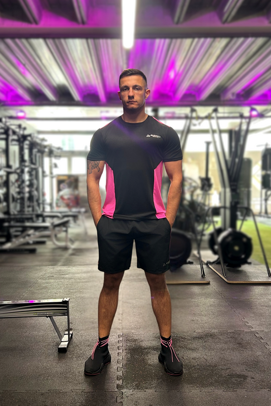PRECISION TWIN SET B IN BLACK AND PINK
