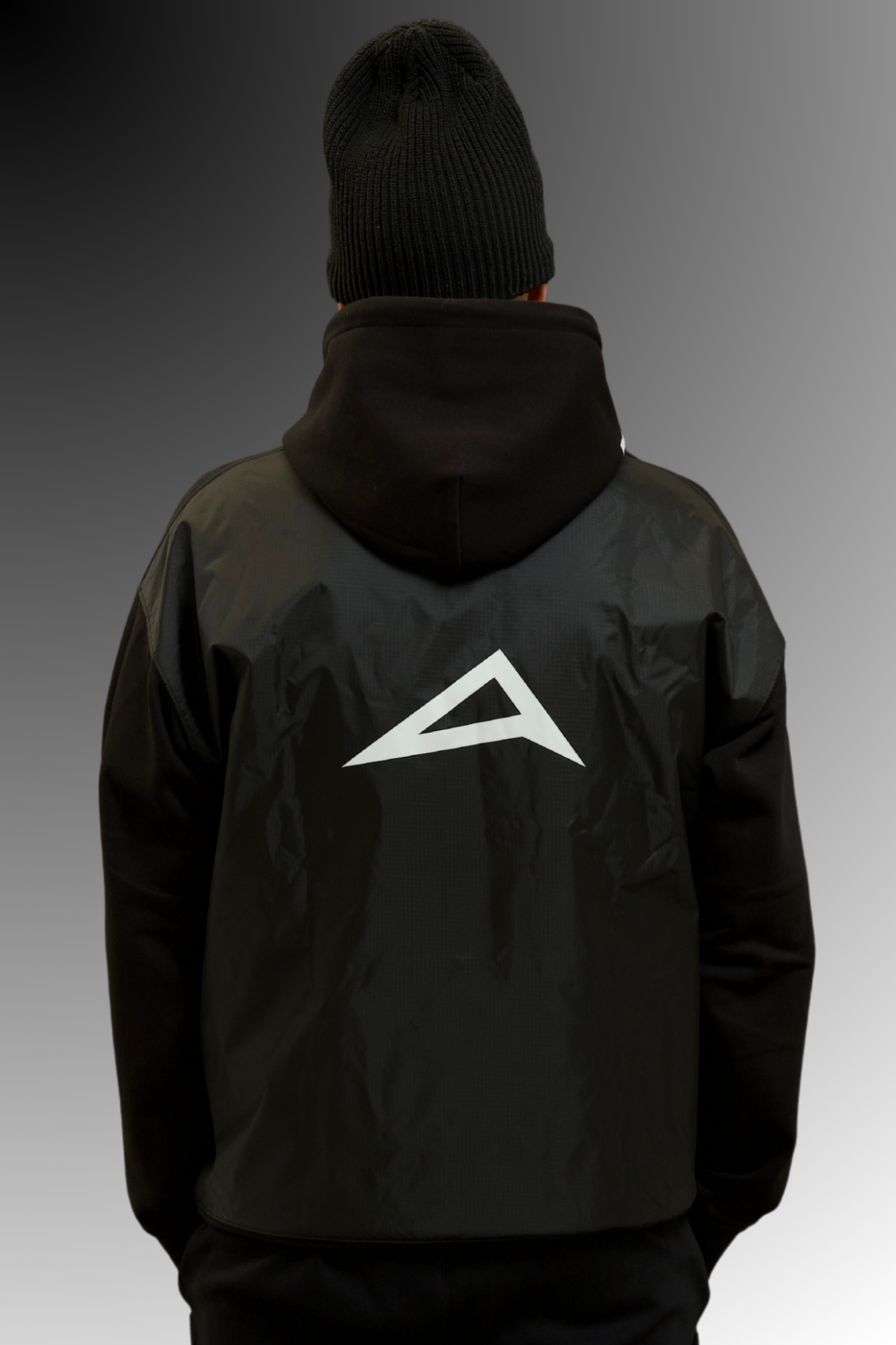 Above All Unisex Hoodie In Black