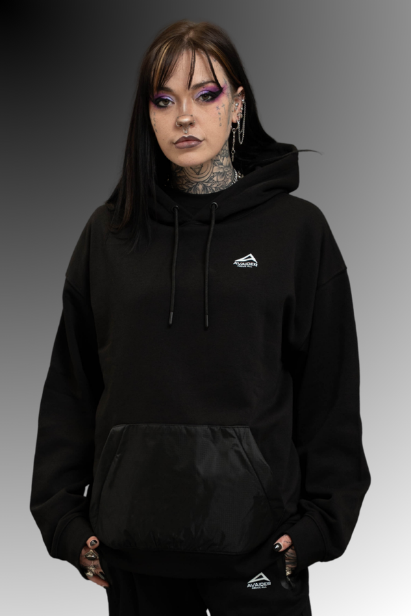 Above All Unisex Hoodie In Black