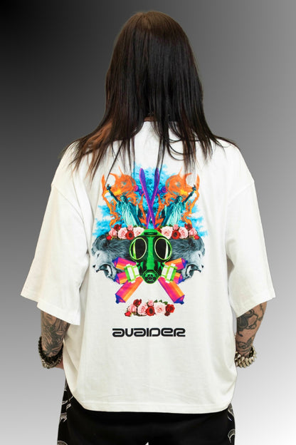 Breathe Box Fit Unisex T Shirt In White