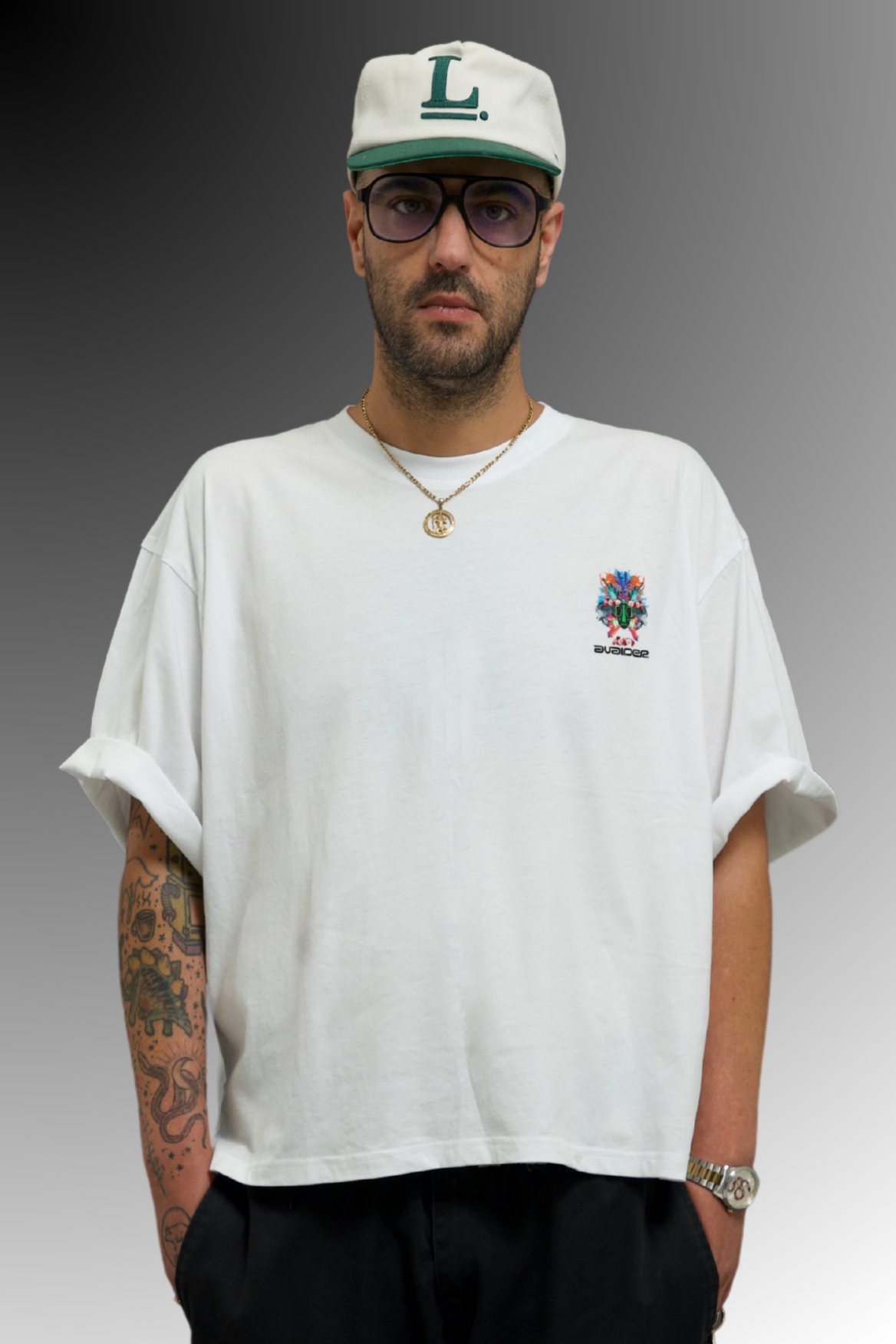 Breathe Box Fit Unisex T Shirt In White