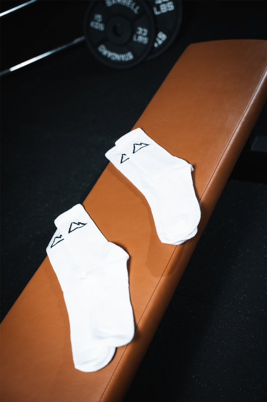 CORESTEP SOCKS IN WHITE (5 PACK)