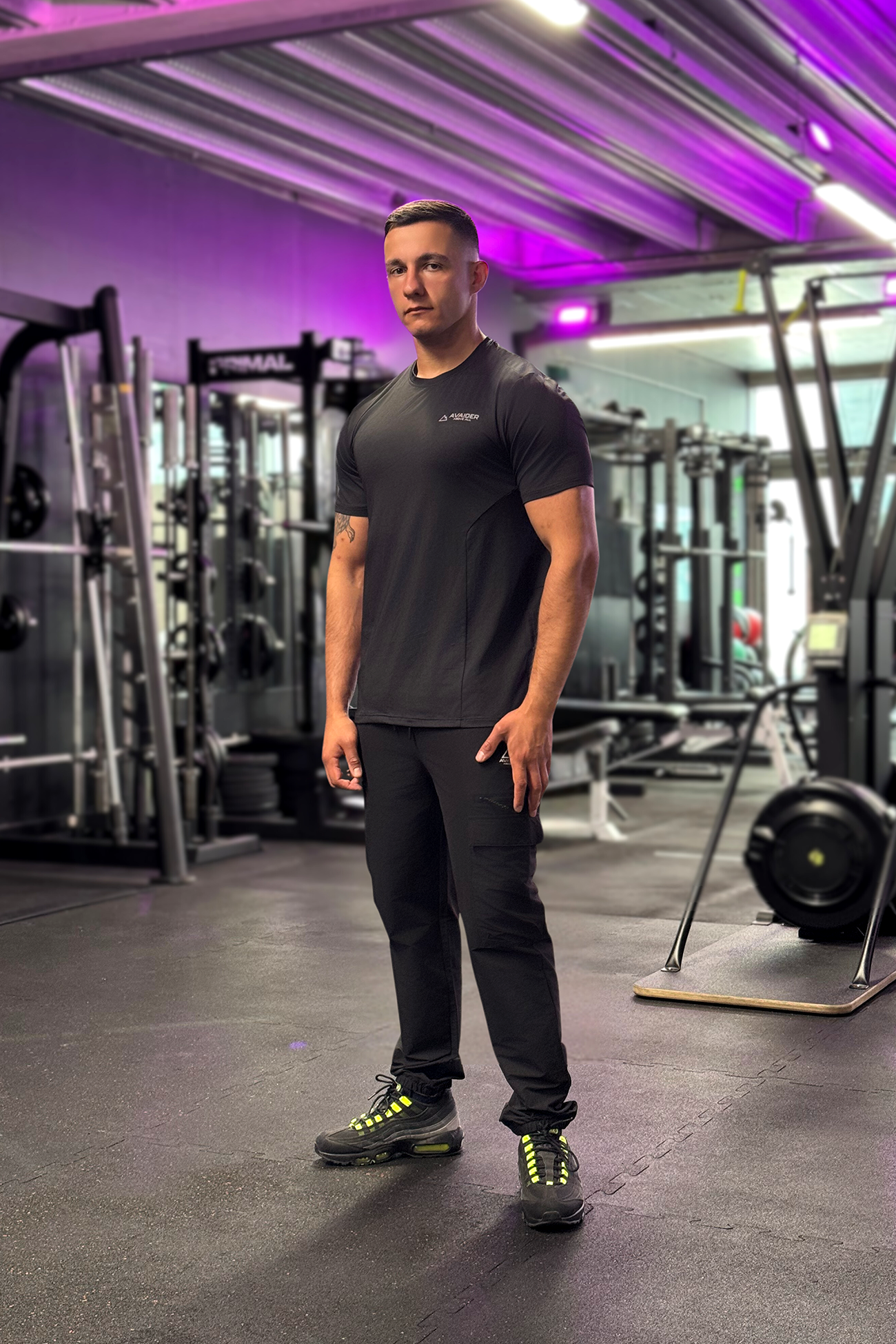 PRECISION V1 T-SHIRT IN BLACK