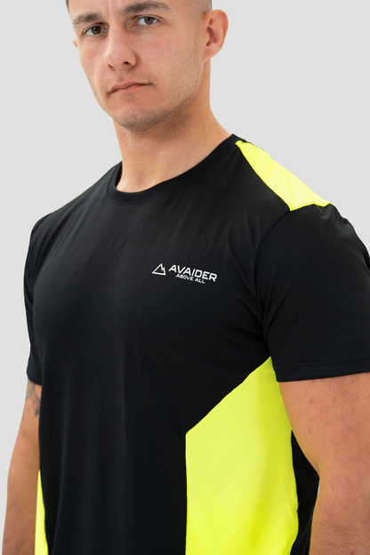PRECISION V2 OUTSIDER T-SHIRT IN BLACK AND NEON