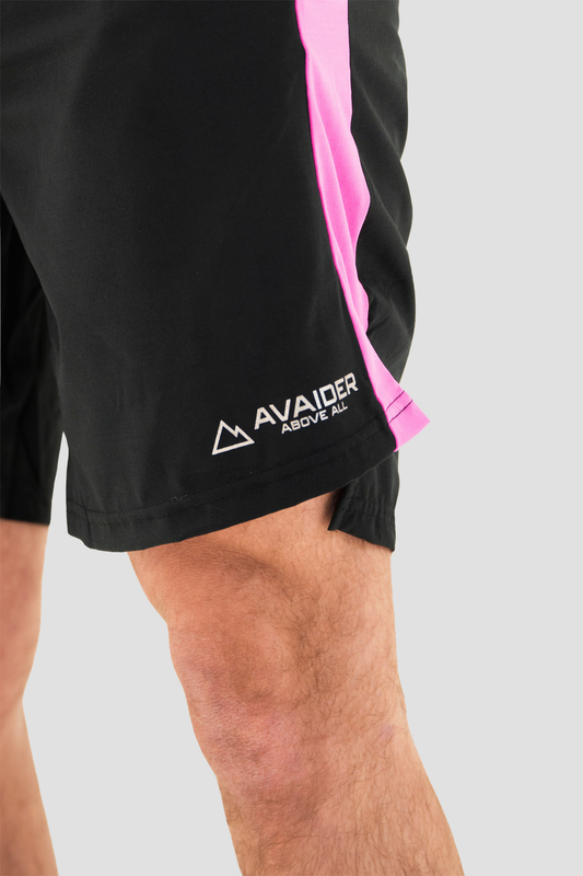 PRECISION SHORTS IN BLACK AND PINK
