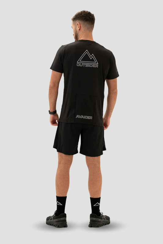 PRECISION TWIN SET A IN BLACK