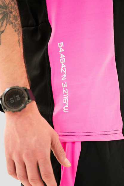 PRECISION TWIN SET B IN BLACK AND PINK