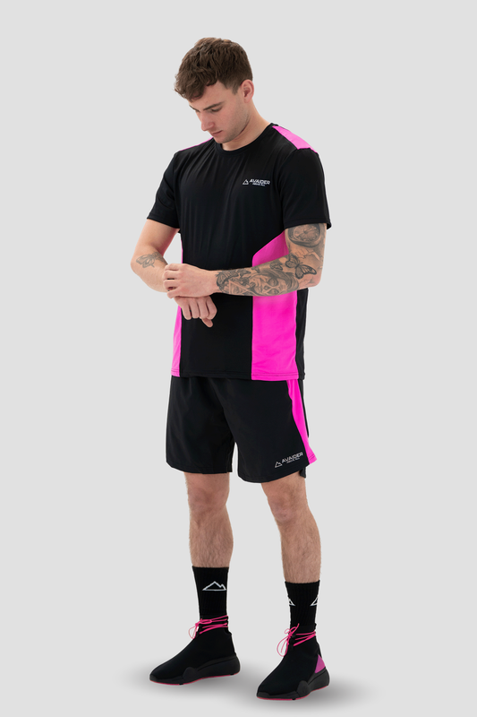 PRECISION TWIN SET B IN BLACK AND PINK