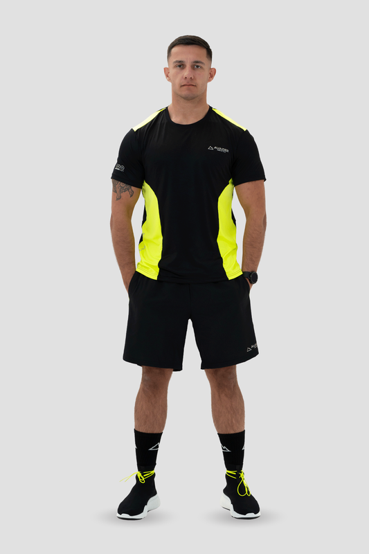 PRECISION TWINSET C IN BLACK AND NEON