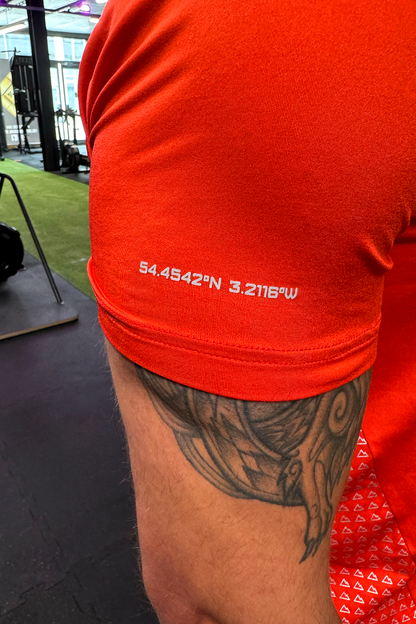 SECOND TO NONE V1 T-SHIRT IN RED