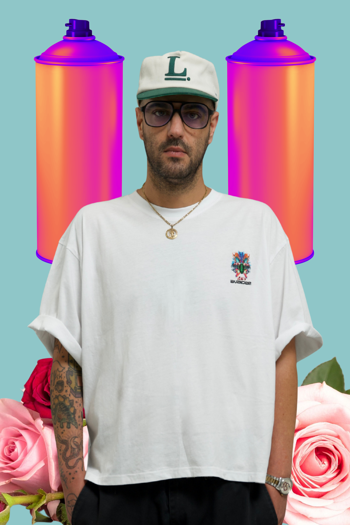 Breathe Box Fit Unisex T Shirt In White