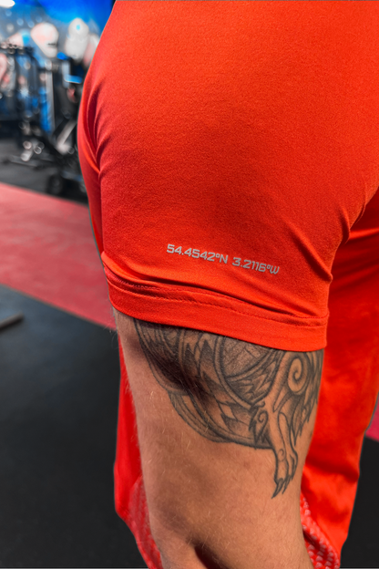 NEVER WALK ALONE V1 T-SHIRT IN RED