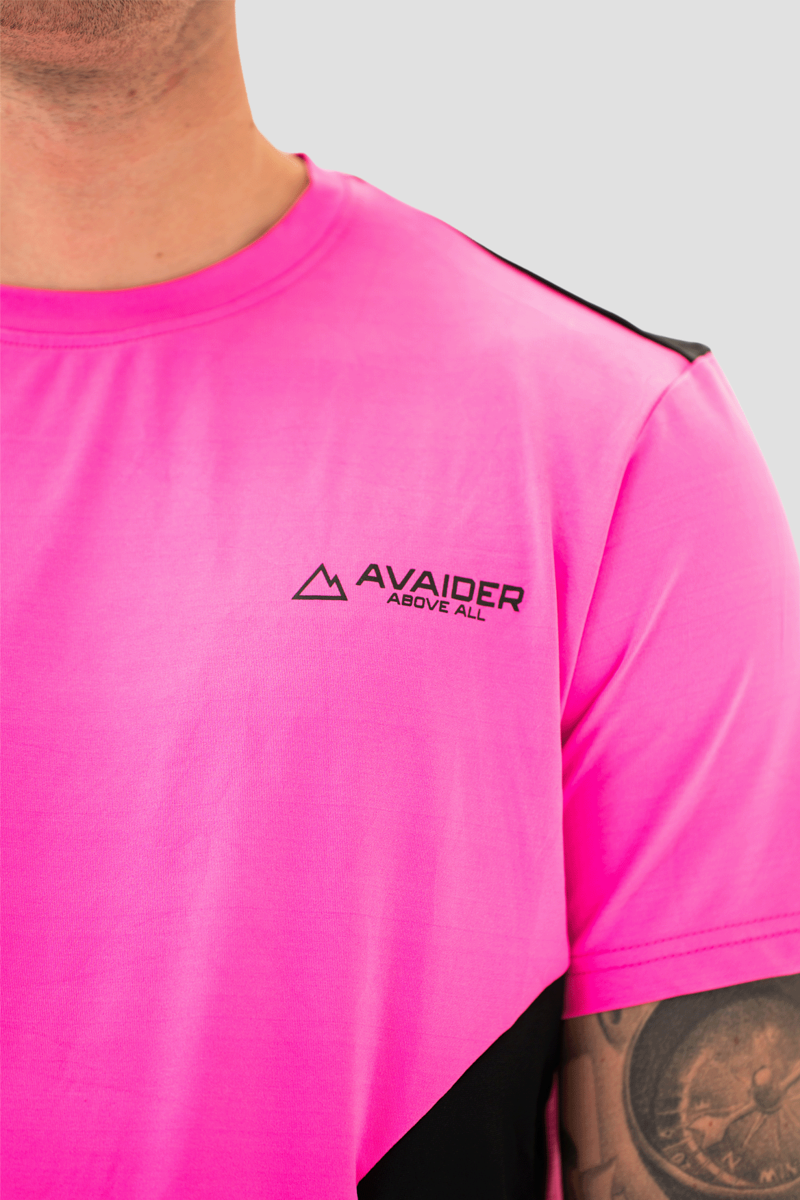 PRECISION TWINSET E IN PINK AND BLACK