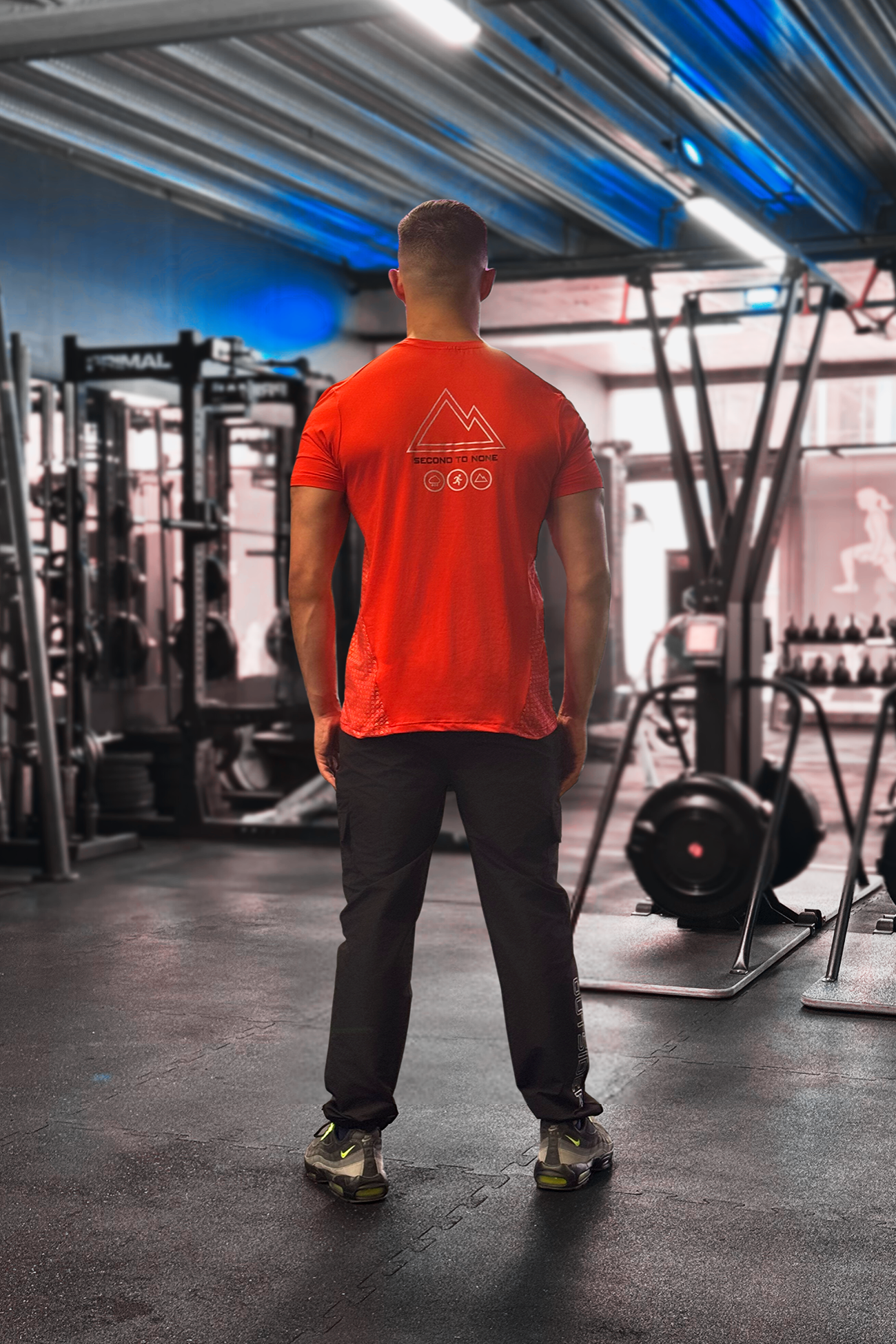 SECOND TO NONE V1 T-SHIRT IN RED