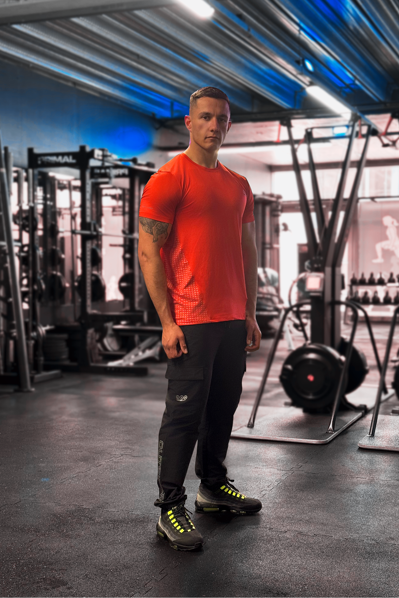 SECOND TO NONE V1 T-SHIRT IN RED