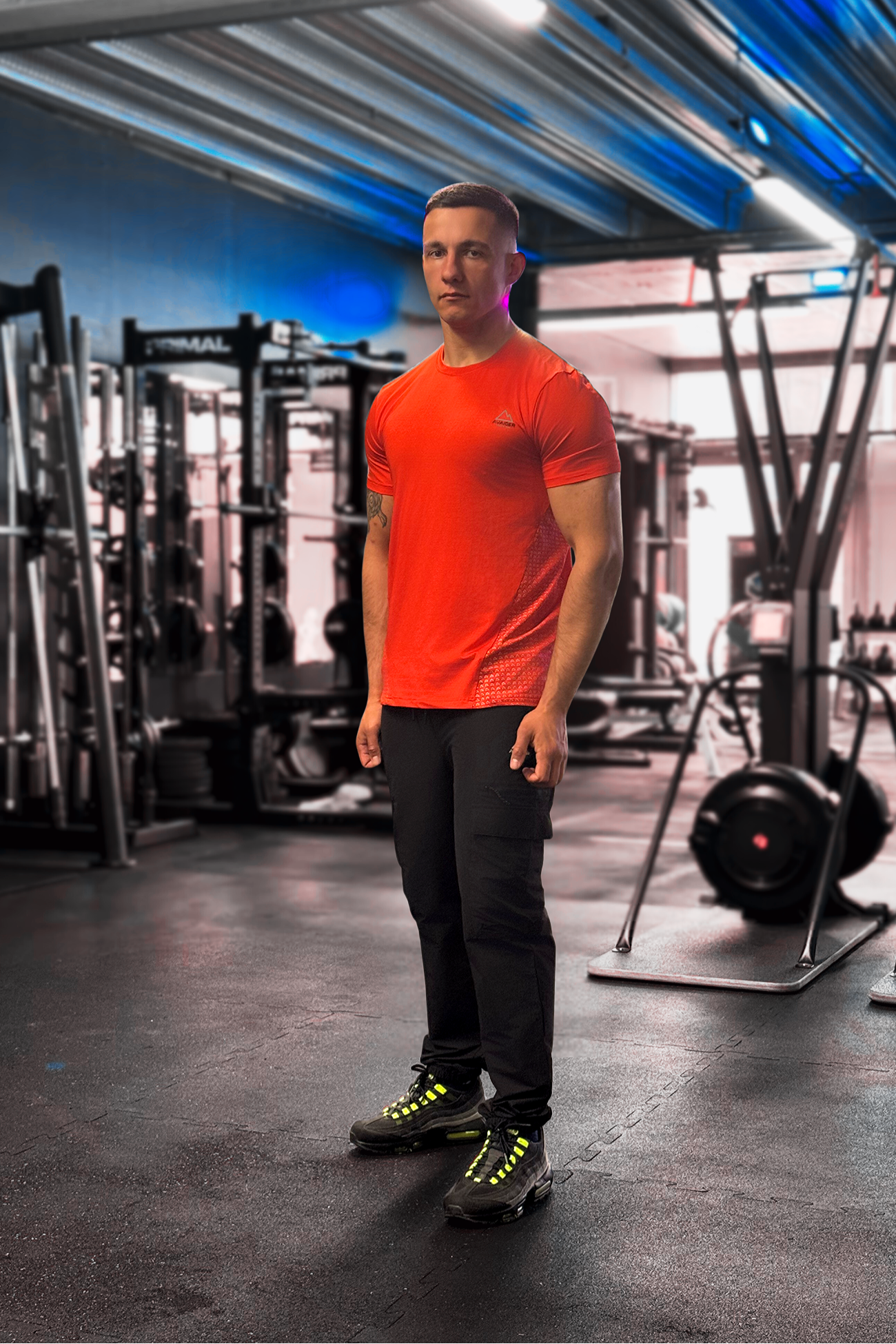 SECOND TO NONE V1 T-SHIRT IN RED