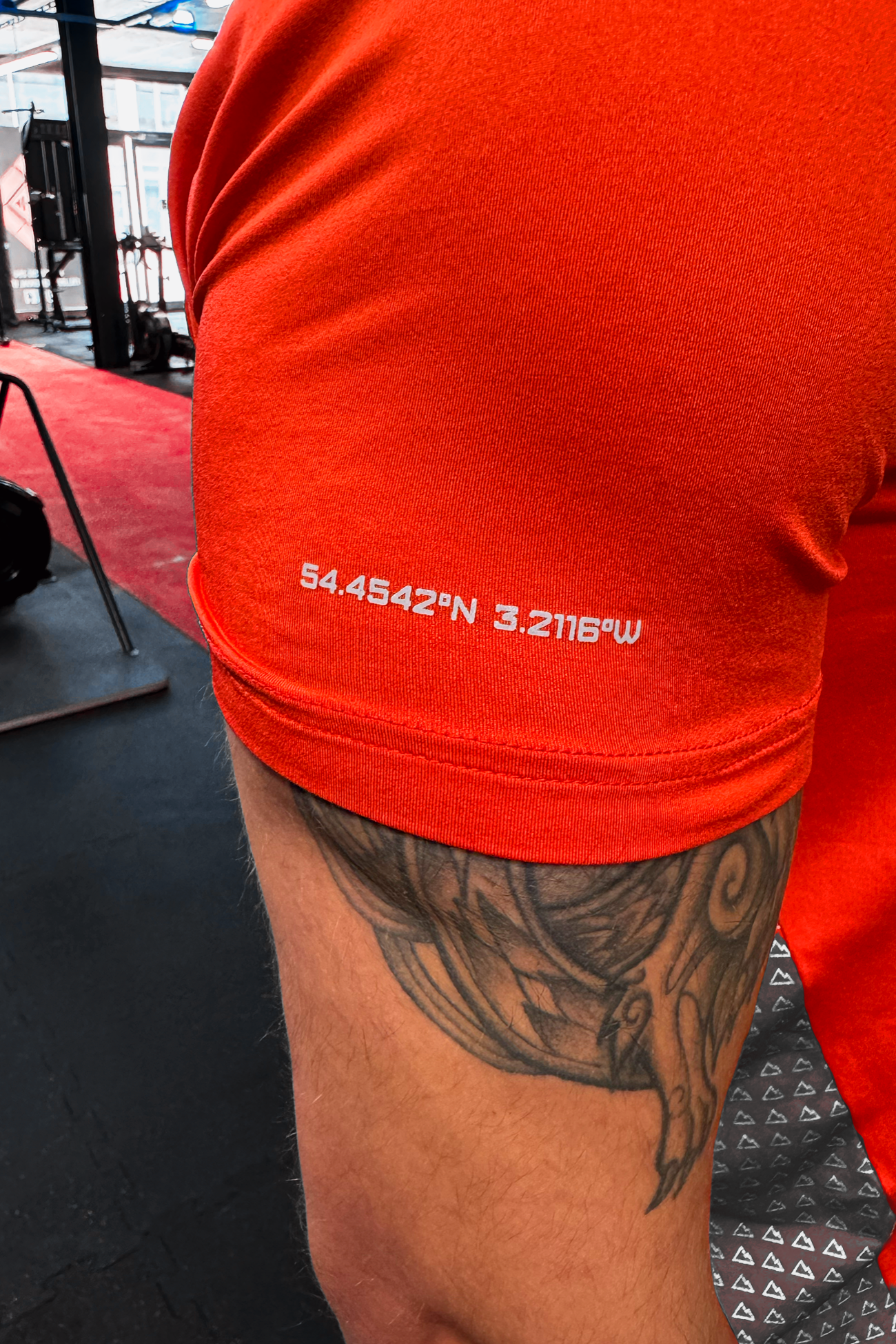 SECOND TO NONE V1 T-SHIRT IN RED