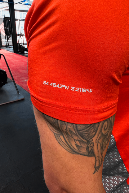 SECOND TO NONE V1 T-SHIRT IN RED