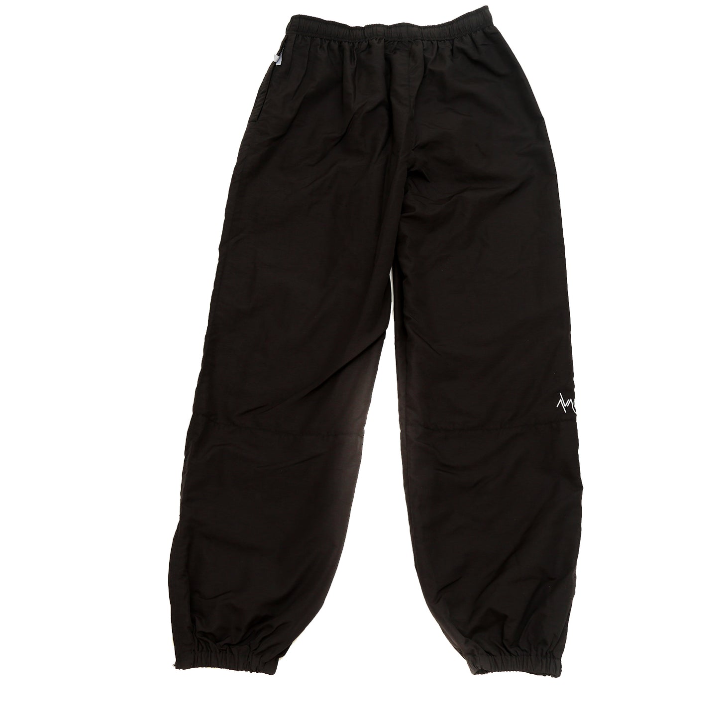 BASECAMP WOVEN TRACK PANT IN BLACK AND WHITE
