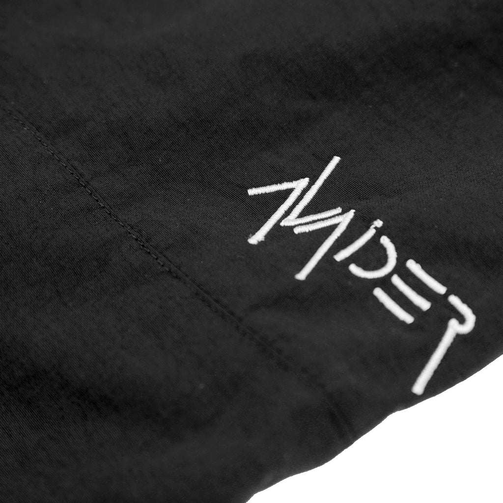 ADELPHI WOVEN TRACK PANT IN BLACK AND WHITE