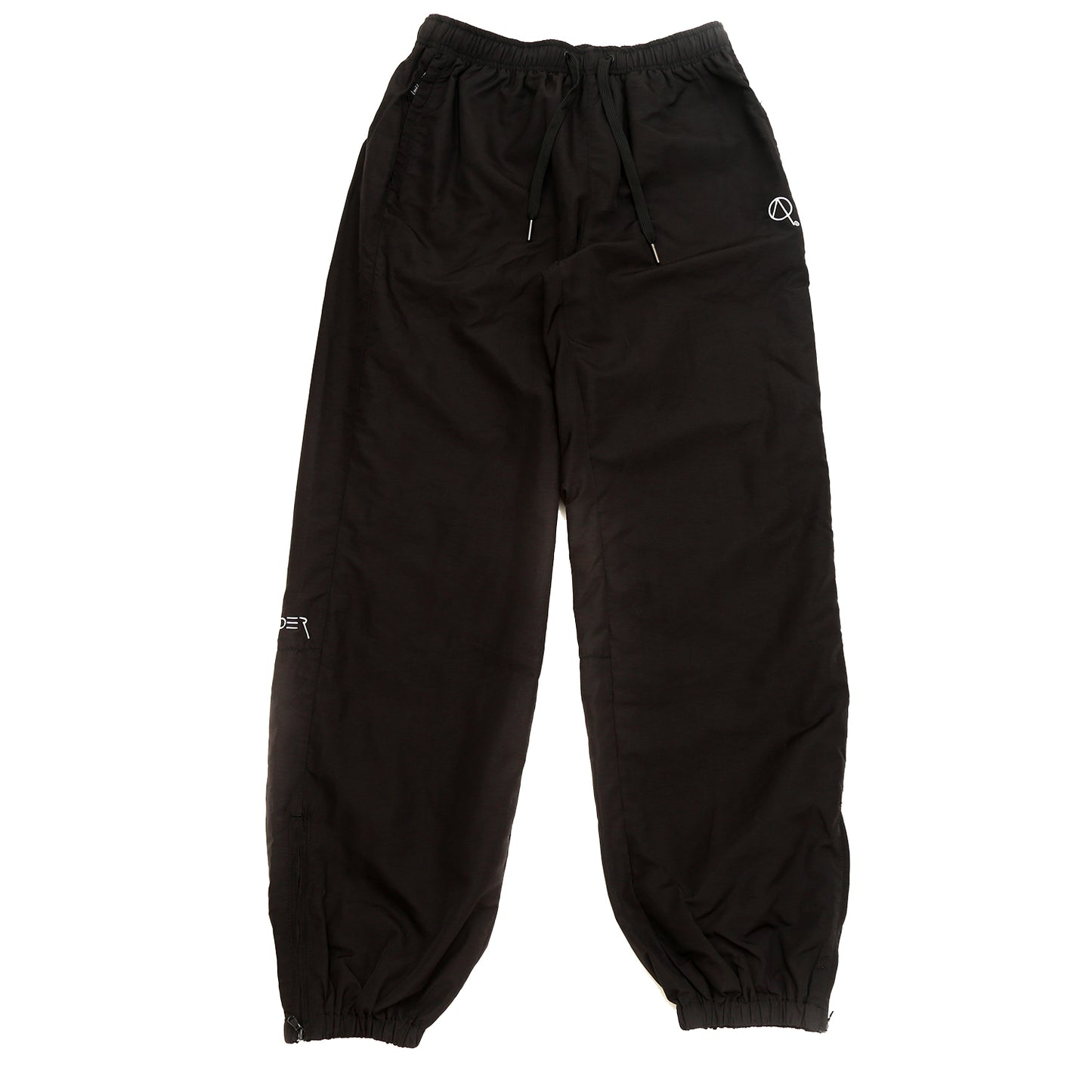 BASECAMP RUNNING WOVEN TRACK PANT IN BLACK AND WHITE