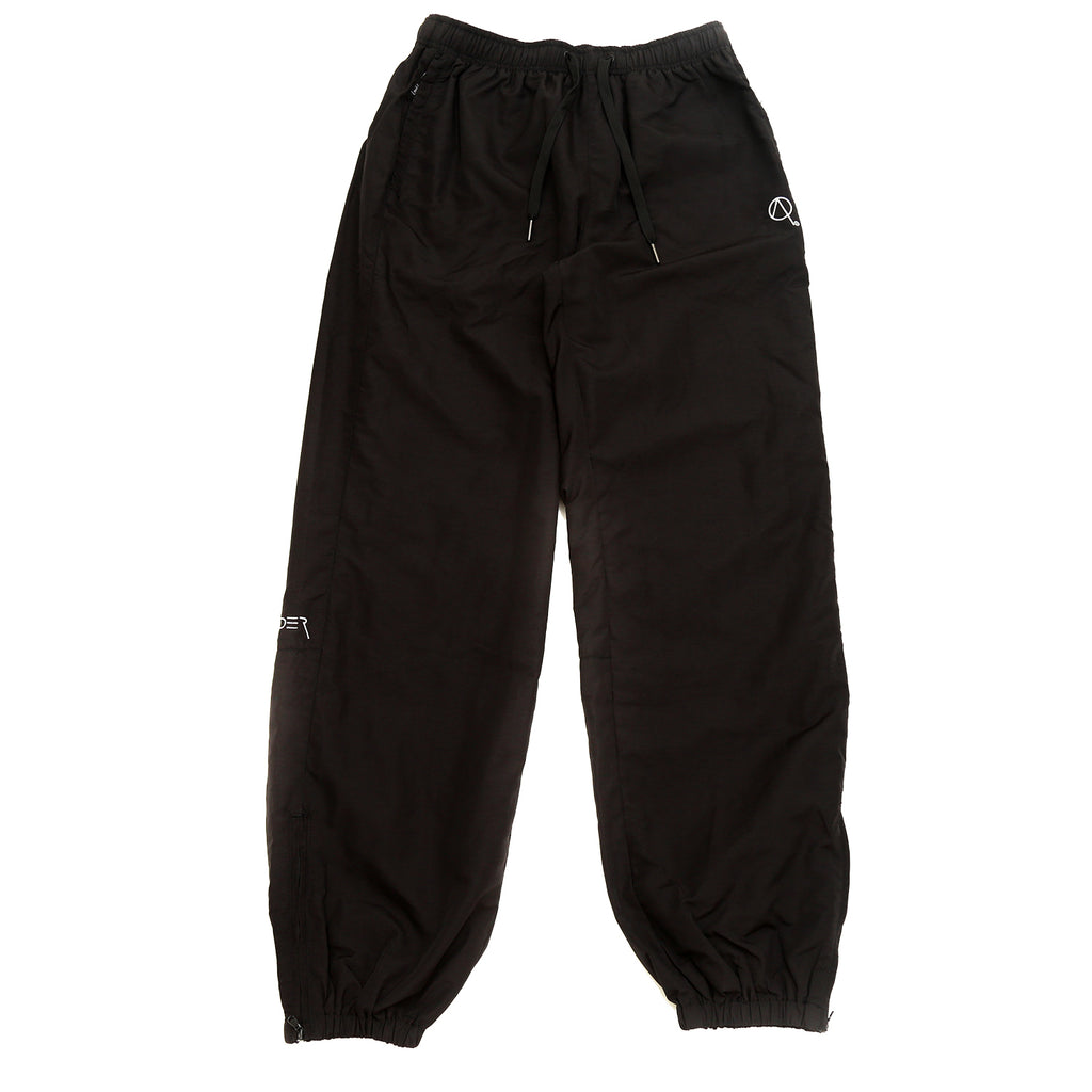 ADELPHI WOVEN TRACK PANT IN BLACK AND WHITE