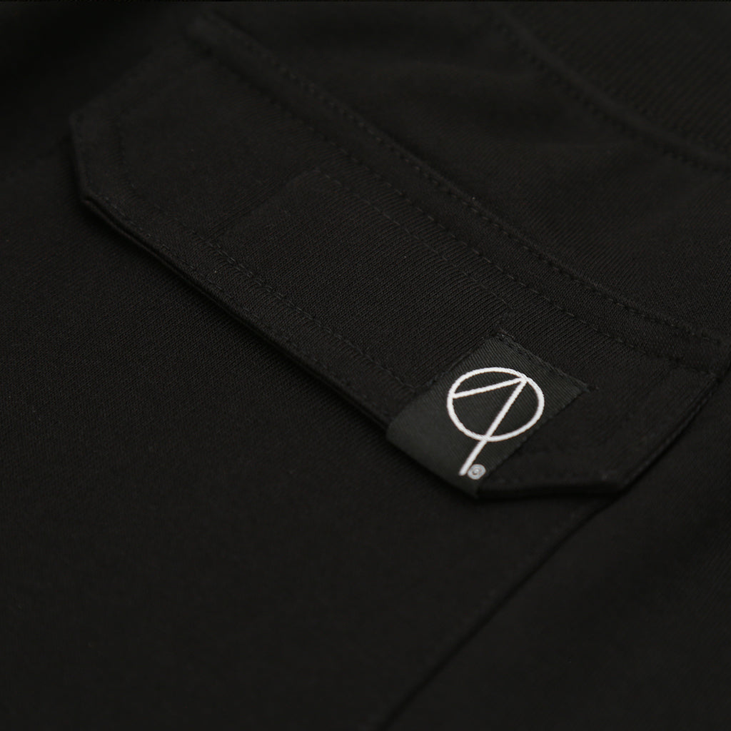 Cadley Utility Fleece Combat Shorts In Black