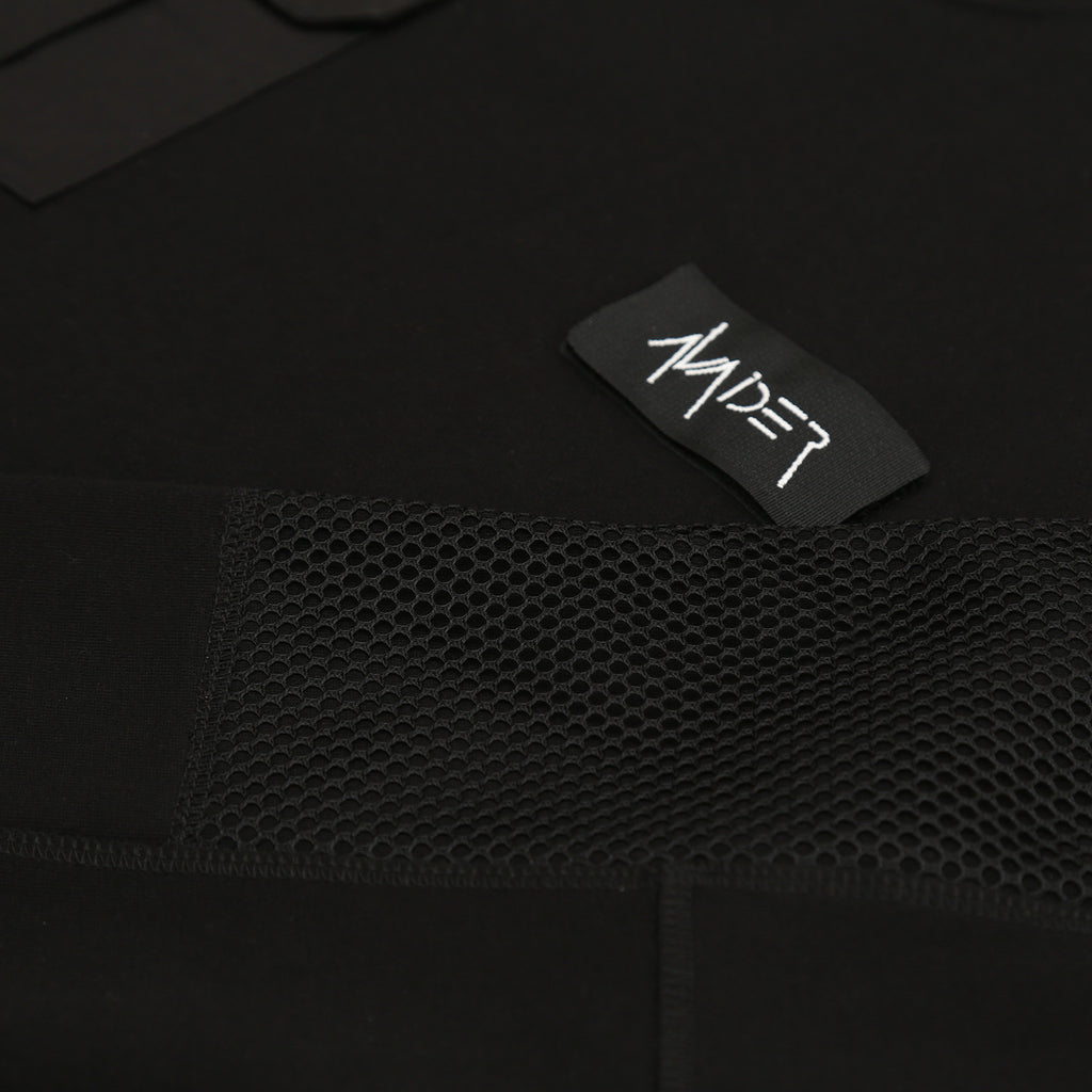 Cadley Utility Fleece Sweatshirt In Black