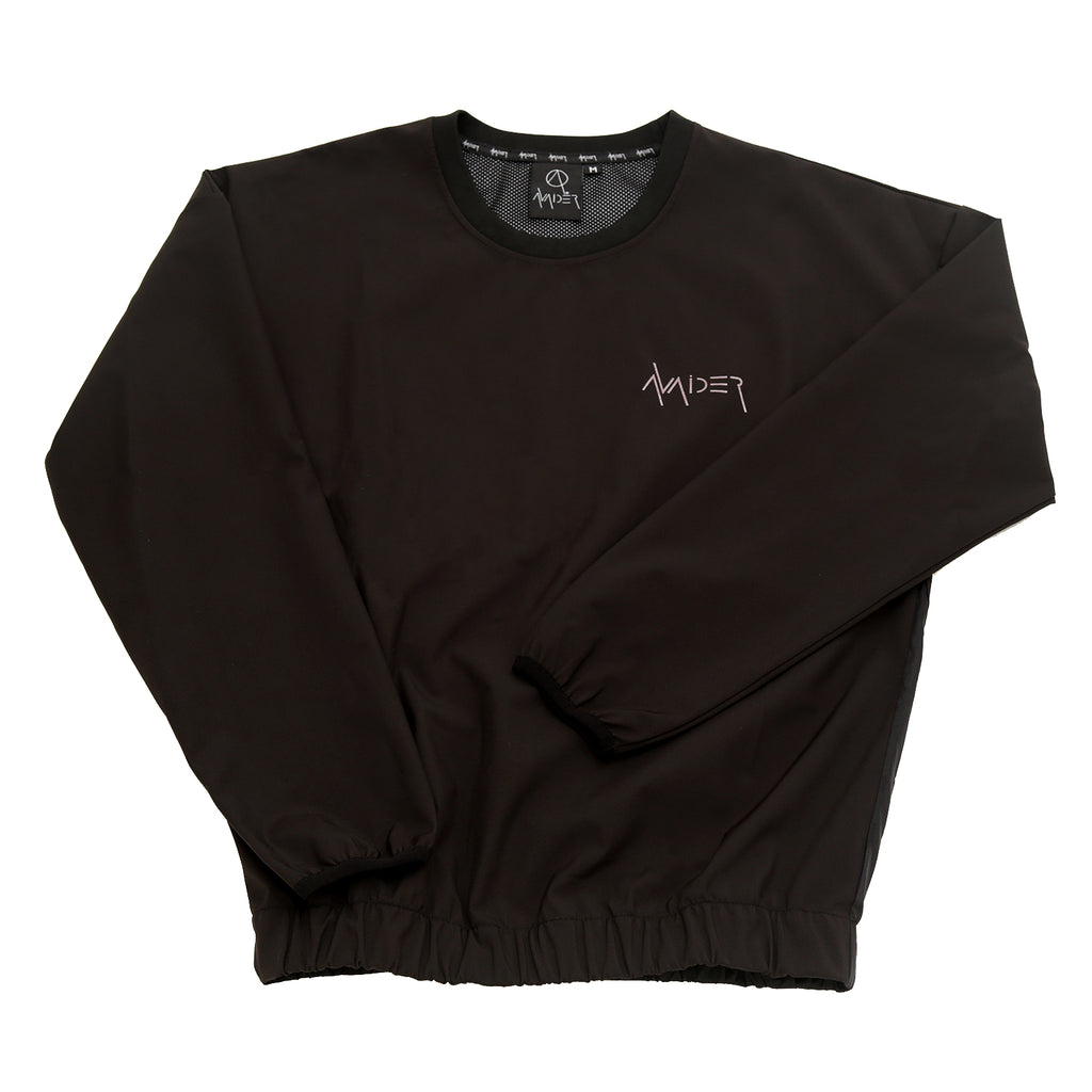 Eaves Sweatshirt With Reflective Branding In Black