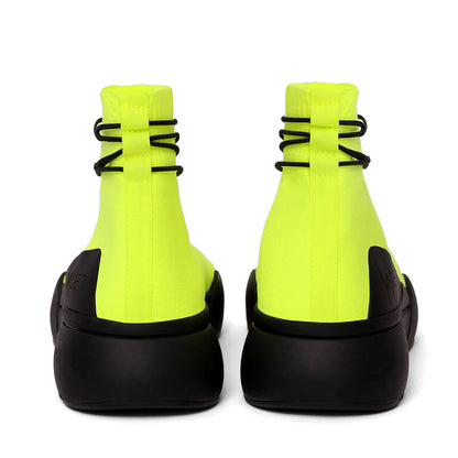ELLIPSIS GYM SOCK TRAINER IN NEON AND BLACK