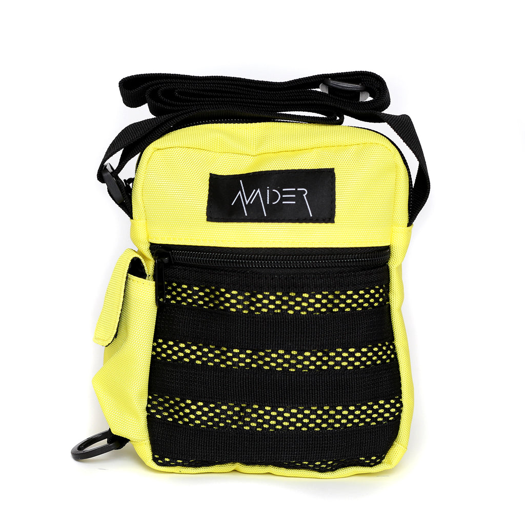 Freddy utility flight bag in yellow and black