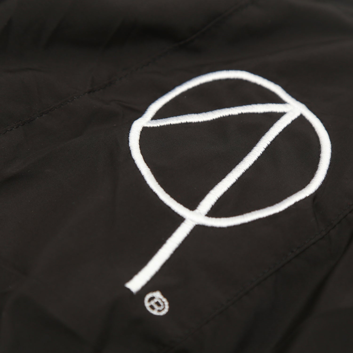 Avaider Mens Streetwear Hodder Full Zip Windrunner Jacket Black