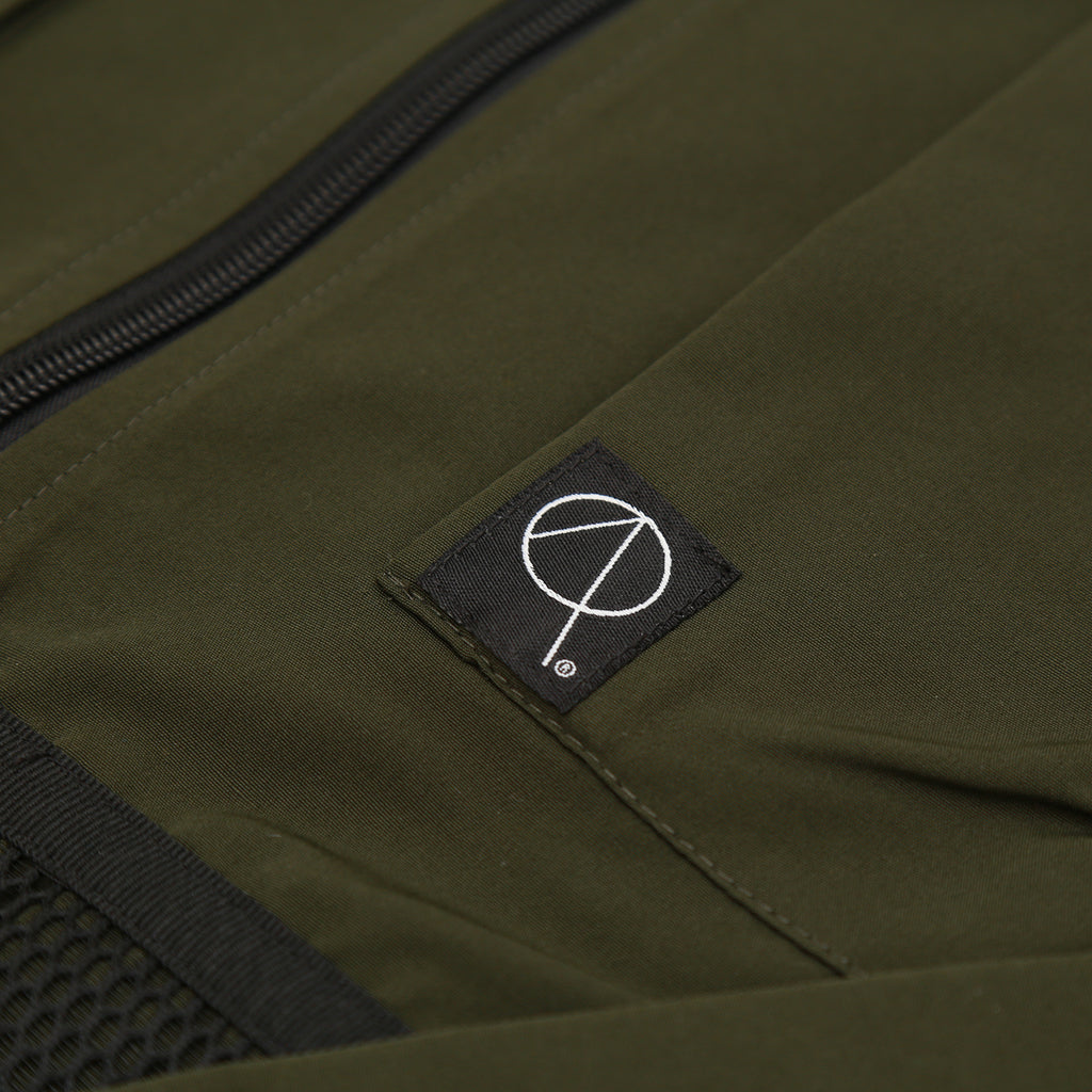 Hush Utility Jacket In Khaki