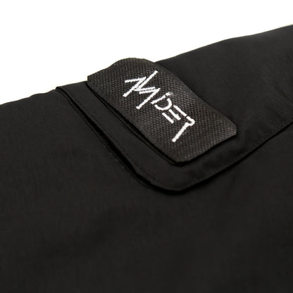 Avaider Mens Streetwear Jones Utility Combat Trouser Black White Detail
