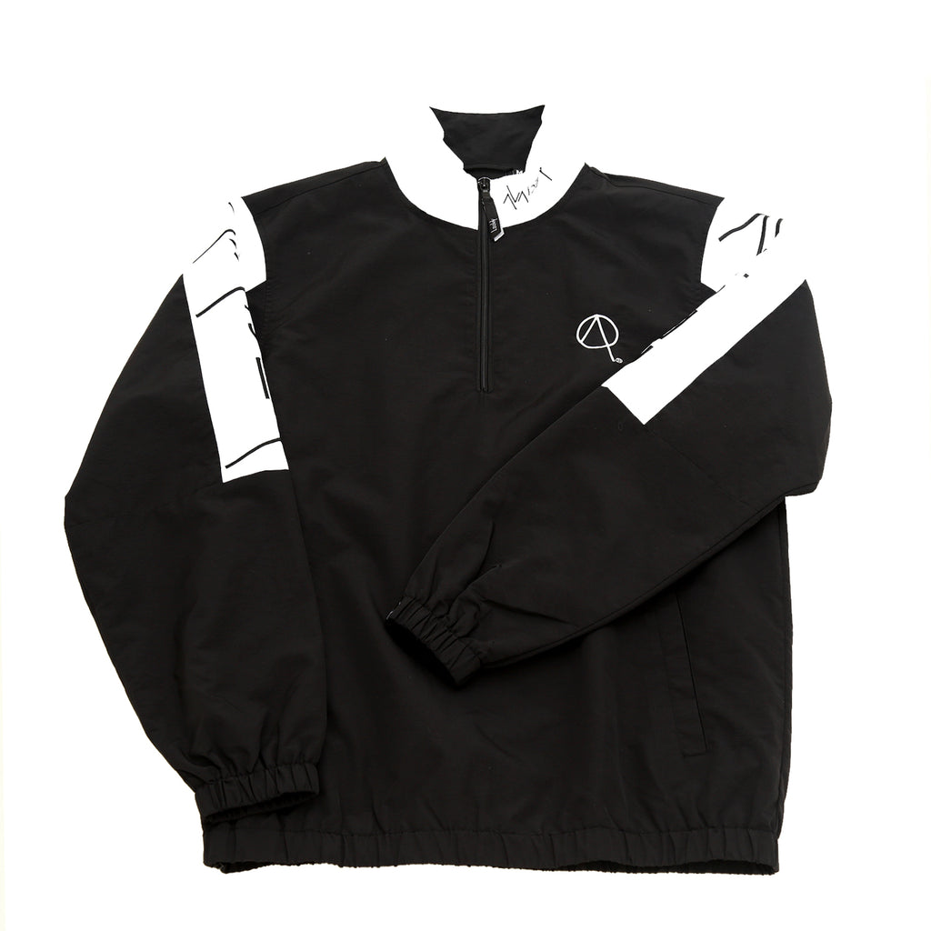 Avaider Mens Streetwear Morton Jacket Black White