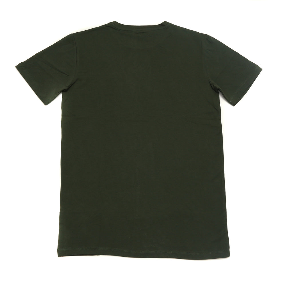 Sion crew neck pocket t-shirt in khaki